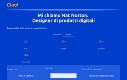 Responsabile Dello Studio Di Progettazione - Modelli Di Siti Web