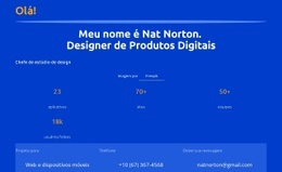 Chefe Do Estúdio De Design - Design De Site Fácil