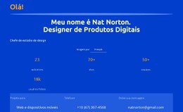 Chefe Do Estúdio De Design Site De Comércio Eletrônico