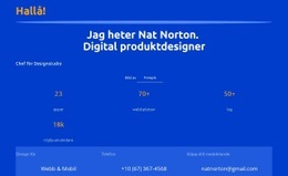 Chef För Designstudio – Modernt WordPress-Tema