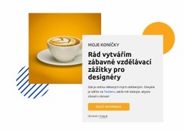 Web WordPress Pro Moje Koníčky