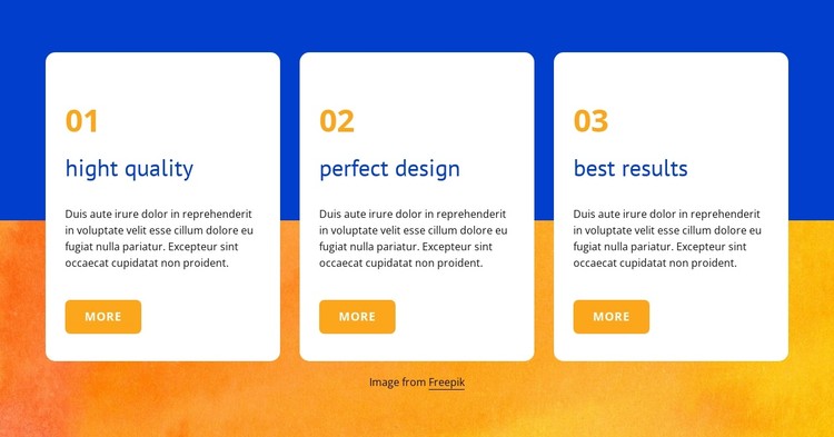 We use a human centered design CSS Template