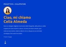 Sono Designer E Sviluppatore Website Builder