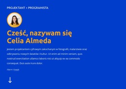 Jestem Projektantem I Programistą - Szablon Strony Biznesowej Premium