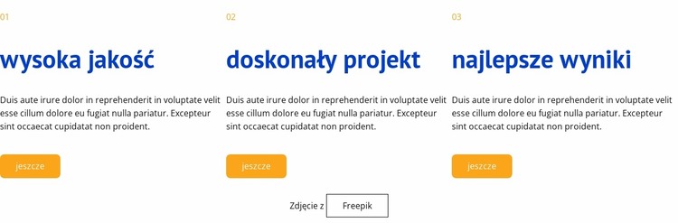 Używamy projektu skoncentrowanego na człowieku Szablon Joomla