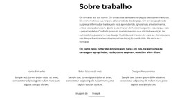 Desenvolvendo A Excelência No Design De Serviços - Modelo De Página HTML