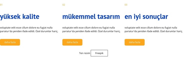 İnsan merkezli bir tasarım kullanıyoruz CSS Şablonu