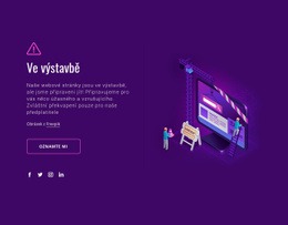 Webové Stránky Ve Výstavbě – Konečný Motiv WordPress