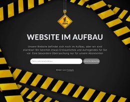 Kostenloses CSS-Layout Für Wir Sollten In Kürze Zurück Sein