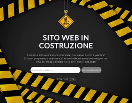 Layout CSS Gratuito Per Dovremmo Tornare A Breve