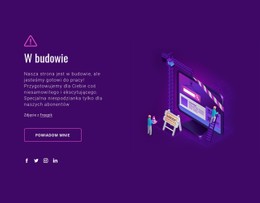 Strona W Budowie Szablon O Pełnej Szerokości