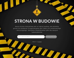 Powinniśmy Wkrótce Wrócić - Nowoczesny Szablon Internetowy