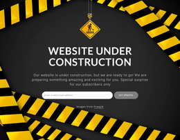 We Should Be Back Shortly - Ultimate Website Design