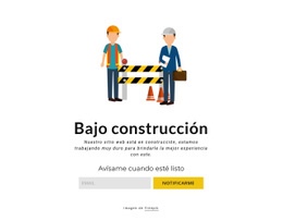 Bloque De Mantenimiento - Website Creator HTML