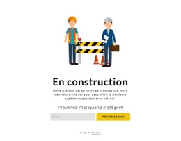 Bloc De Maintenance - Maquette En Ligne