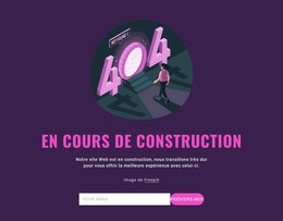 En Cours De Construction - Modèle Joomla Simple