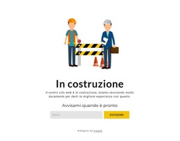 Blocco Di Manutenzione - Website Creator HTML