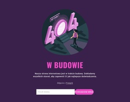 W Budowie - Responsywny Motyw WordPress