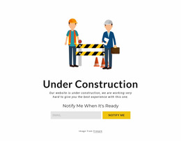 Maintenance Block - Website Creator HTML
