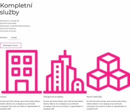 Bezplatná Online Šablona Pro Architektonická Firma S Kompletním Servisem