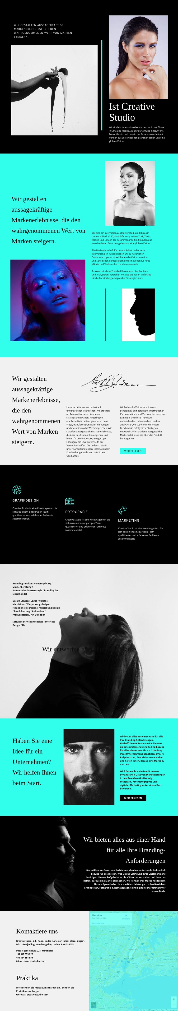 Schaffung genialer Lösungen HTML Website Builder