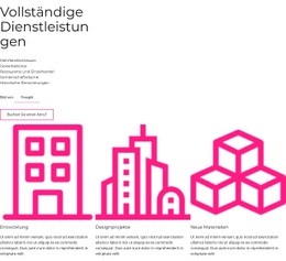 Kostenlose Online-Vorlage Für Full-Service-Architekturbüro