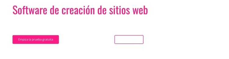 Software de creación de sitios web Creador de sitios web HTML