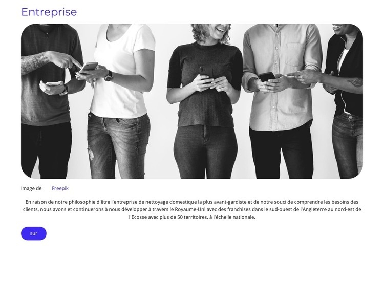 Tout savoir sur le projet d'entreprise Conception de site Web