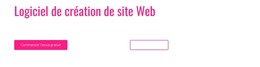 Logiciel De Création De Site Web – Modèle D'Éléments Premium