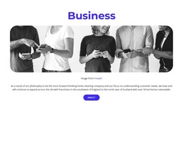 All About Business Project - HTML Landing Page