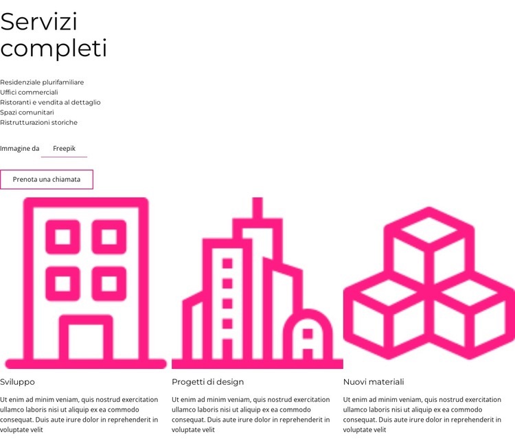 Studio di architettura a servizio completo Progettazione di siti web