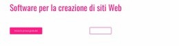 Software Per La Creazione Di Siti Web - Modello Di Sito Web Personale