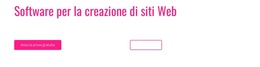 Software Per La Creazione Di Siti Web - Pagina Di Destinazione