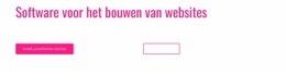 Software Voor Het Bouwen Van Websites - Bestemmingspagina Met Hoge Conversie