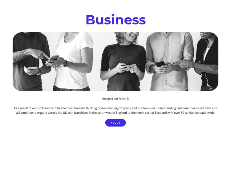 All about business project Static Site Generator