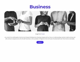 All About Business Project - Mobile Website Template