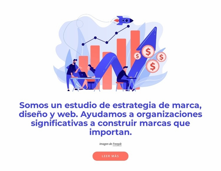 Estudio de estrategia de marca y diseño web Plantillas de creación de sitios web