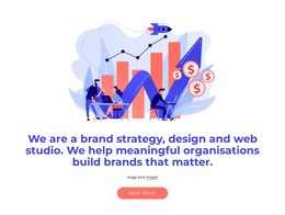 Brand Strategy And Web Design Studio - Easy-To-Use HTML5 Template