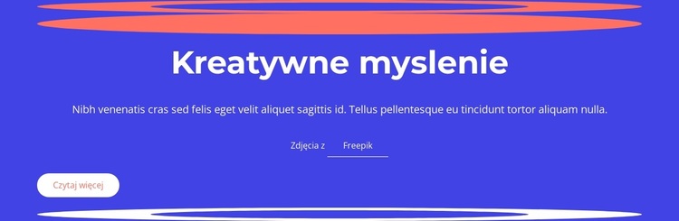 Kreatywne myślenie obejmuje generowanie pomysłów Motyw WordPress