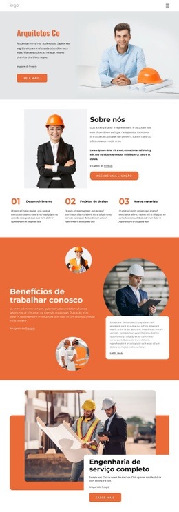 Arquitetos Em Toronto - Landing Page Profissional Personalizável