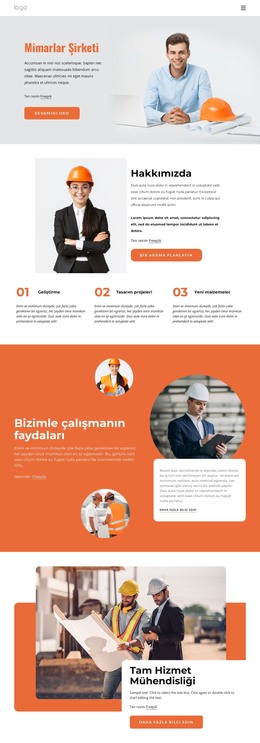 Toronto'Daki Mimarlar - HTML5 Şablonu