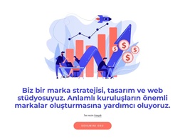 Marka Stratejisi Ve Web Tasarım Stüdyosu - WordPress Teması Ilhamı