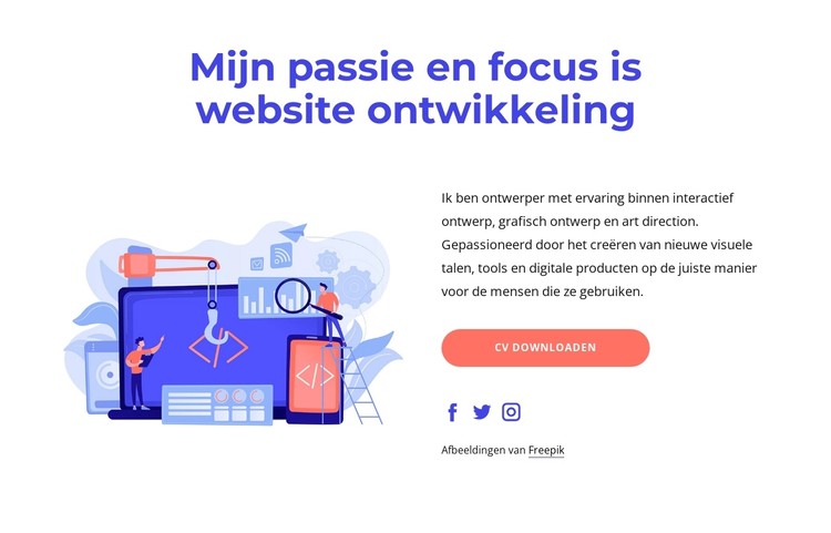 Het proces van het maken van een website CSS-sjabloon