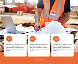 Full-Service Architecture - Single Page HTML5 Template