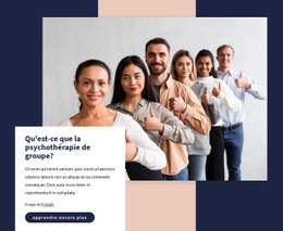 Thérapie Psychologique – Modèle De Site Web Personnel