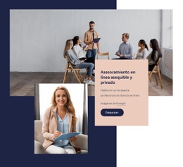 Asesoramiento En Línea Asequible Y Privado - Mejor Plantilla HTML5