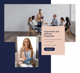 Uygun Fiyatlı, Özel Çevrimiçi Danışmanlık - En Iyi HTML5 Şablonu