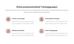 Online-Prozessschulungsgruppe - Kostenlose Vorlagen