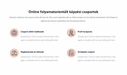 Online Folyamatoktató Csoport - Ingyenes Sablonok