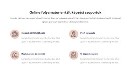 Online Folyamatoktató Csoport Gyönyörű Színes Kollekciók